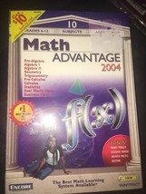 Encore Math Advantage CDs 2004 9 of 10 Trig Statistics Pre-Calculus Algebra - £27.79 GBP