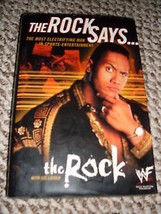 The Rock Says by The Rock with Joe Layden First Edition HCDJ 2000 - £3.16 GBP
