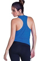Chamela Sportswear Yoga Use T Shirt Ref CHA22033 (Large, Blue) - £23.44 GBP