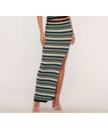 Heartloom Marcia Knit Striped Slit Skirt ( XS ) - $1,692.29 MXN