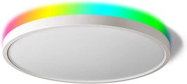 Taloya Smart Ceiling Light Flush Mount Led Wifi, Compatible With, 12 Inch 24W - £40.89 GBP