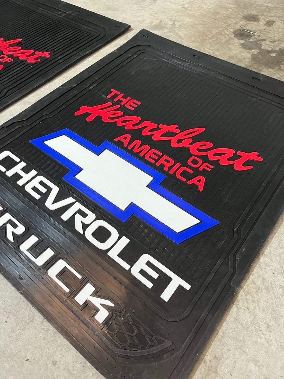 fits Chevrolet Semi Truck Mud Flaps Guards Flaps 24"W X 30"H Set  (2) Item image 7