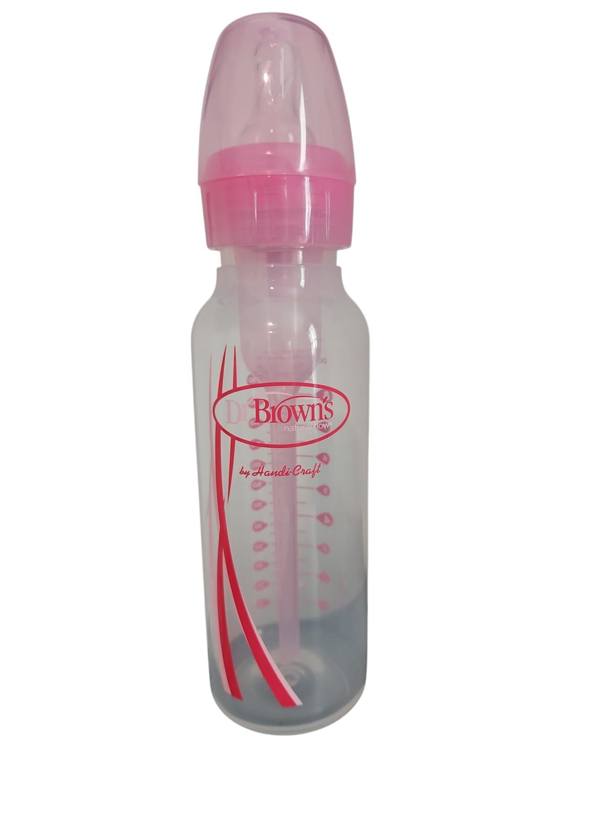 Dr. Brown&#39;s Narrow Baby Bottle,Pink,8oz - $8.39