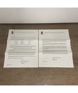 MassMutual Stock 1978 Quarterly Dividend Stock Report Letter &amp; 1099 Notice - $10.00