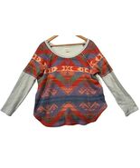 Ralph Lauren Denim &amp; Supply Sweater Aztec Southwestern Knit Fringe Women... - $39.19