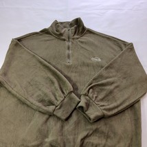 DAZY Women's Green 1/4 Zip Long Sleeve Oversized Pullover Sweater Size Medium image 10