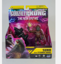 Monsterverse Godzilla x Kong The New Empire 3.5&quot; Suko w/ Titanus Doug Pl... - $45.00