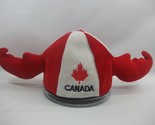 Canada 20&quot; Hat Moose Antler Lobster Claw Red White Novelty Youth Cap - £15.74 GBP