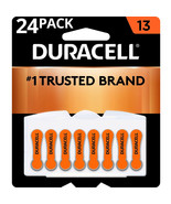 Duracell Size 13 Hearing Aid Batteries DA13B24ZM 24 Batteries BB March 2022 - $226.76 MXN