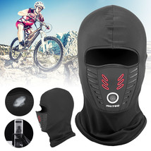 Outdoor Stretch Full Face Mask Summer Windproof Fleece Ski Bicycle Ninja Hood US - £13.38 GBP