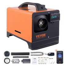 VEVOR Diesel Air Heater All-in-one 12V 5KW Bluetooth App LCD for Car RV - $2,817.40 MXN