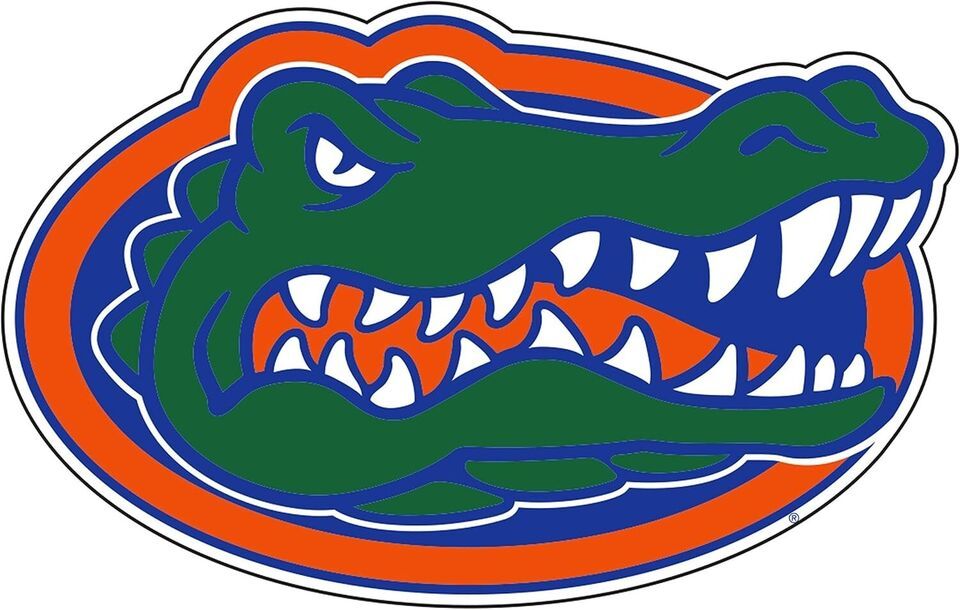 Florida Gators Gator head 3&quot; Decal - $8.59