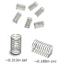 6pc Bto Tyco Curvehugger HP2 HP3 Pick Up Shoe Springs Slot Car Tune Up Parts Usa - £3.73 GBP