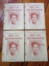 Lot of 4 Art &amp; Archaeology Magazine May 1931 Issues - $29.99