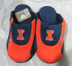NCAA Illinois Fighting Illini Name Side Orange n Blue Slippers M by Comf... - $19.99
