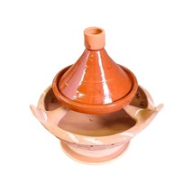 Moroccan Clay Tagine – Handmade Traditional Cooking Pot - $89.10