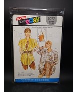 BURDA Sewing Pattern 5077 Camisole Blouse And Top 12-24 UNCUT Vintage 1990s - $19.55