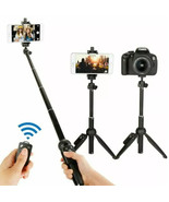 Wireless Bluetooth Portable Remote Phone Selfie Stick Tripod for iPhone ... - $13.98