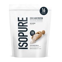 3/27 Isopure Zero Carb 100% Pure Whey Isolate Protein Powder Unflavored,... - $26.72