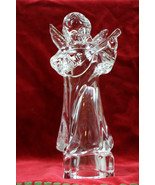 Mikasa Fine Crystal Herald Angel Collection Angelic Mandolin  24% Leaded... - $29.59