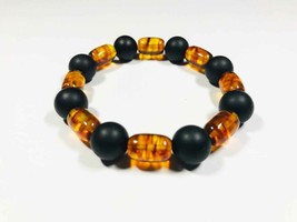 Amber Bracelet Natural Baltic Amber beads Bracelet Genuine amber  10.46gr B180 - $33.66