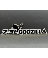 For Godzilla Badges Emblem RAGING 7.3 White/Black, 2 BADGES, Angry Fende... - $75.99