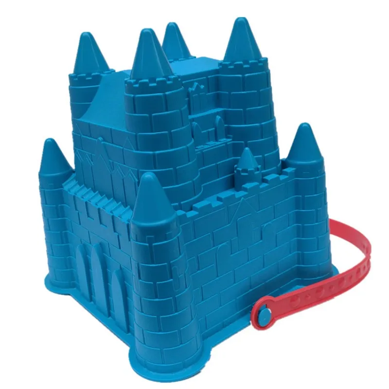 N s beach toys plastic beach bucket sand digging and water playing castle bucket parent thumb200