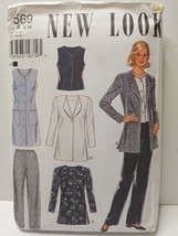 New Look Wardrobe Sewing Pattern 9569 Women Size A 8-18 Jacket Jumper Vest Pants - £7.39 GBP