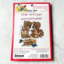 Suzy&#39;s Zoo After 40 It&#39;s Just Patch Patch Patch Counted Cross Stitch Kit... - $264.12 MXN