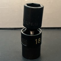 Matco Tools CUP18M6B 1/2” Drive 18mm 6 Point Universal Impact Socket Pin... - $962.98 MXN