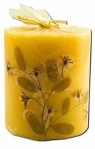 3 in Pillar (2-3/4 in x 3 in) Flower Candles Patchouli Auroshikha Candles &amp; I... - £14.45 GBP