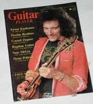 JORMA KAUKONEN HOT TUNA GUITAR PLAYER MAGAZINE VINTAGE 1976 DOOBIE BROTHERS - $19.99