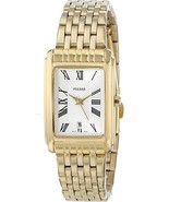 Seiko Pulsar Women Gold-Tone Bracelet Watch PH7330 Quartz Silver Dial Wr... - $4,784.65 MXN