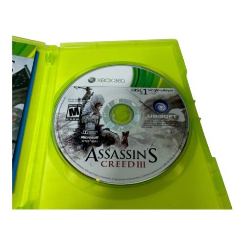 Assassin's Creed III 3 Walmart Edition - Xbox 360 Complete Video Game Item image 5