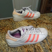 ADIDAS SUPERSTAR W SIZE 8.5 FW2502 Running Walking  - $44.55