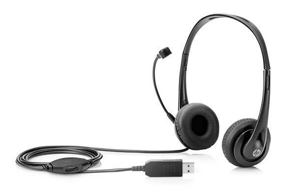 Gneuine New HP Stereo USB Headset T1A67AA 840340-001 PH-U01 - $13.85