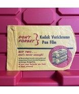 Kodak Verichrome Pan Film Empty Photo Sleeve Envelope Pre Owned Vtg 1950s - $13.49