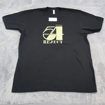 Gildan Shirt Mens XL Black American Apparel 54 Studio Reject Casual Tee - £8.61 GBP
