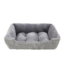 Square Dog Beds Puppy Soft Plush Sofa Bed Pet Accessories Large Dog Kenn... - £32.41 GBP+