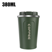 380ML Coffee Thermos Mug for Tea Water Coffee Leakproof Travel Thermos Cup - £15.39 GBP