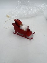 Avon Gift Collection Frolicking Santas Ornament Collection SANTA ON A SL... - £6.00 GBP
