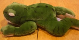 Russ Yomiko Classics Green Bullfrog 11&quot; Plush Stuffed Animal Toy - £13.88 GBP