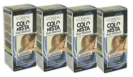 (LOT 4) L&#39;Oreal Paris Colorista Hair Makeup Color SILVERBLUE600, blondes 30ml Ea - £14.24 GBP