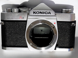 Konica Autoreflex A3, Finder Cleaned Internally, Tested: TOP - $1,742.37 MXN