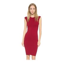 Ronny Kobo Kikimora Red Dress Terracotta Women’s Medium (6-10) Bodycon K... - $90.85