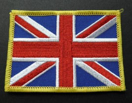 Great Britain British United Kingdom Union Jack Uk Shield Patch 2.5 X 3.5 Inches - £4.40 GBP