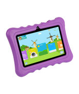 Shock-resistant Silicone Snap-on Case with Stand for 7 Tablets - $398.28 MXN