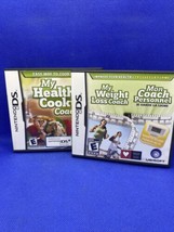 My Healthy Cooking + Weight Loss Coach Nintendo DS Lot of 2 Games - Complete - £7.55 GBP