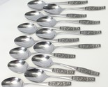 Interpur INR28 Teaspoons 6 1/2&quot; Lot of 13 Stainless - $48.99