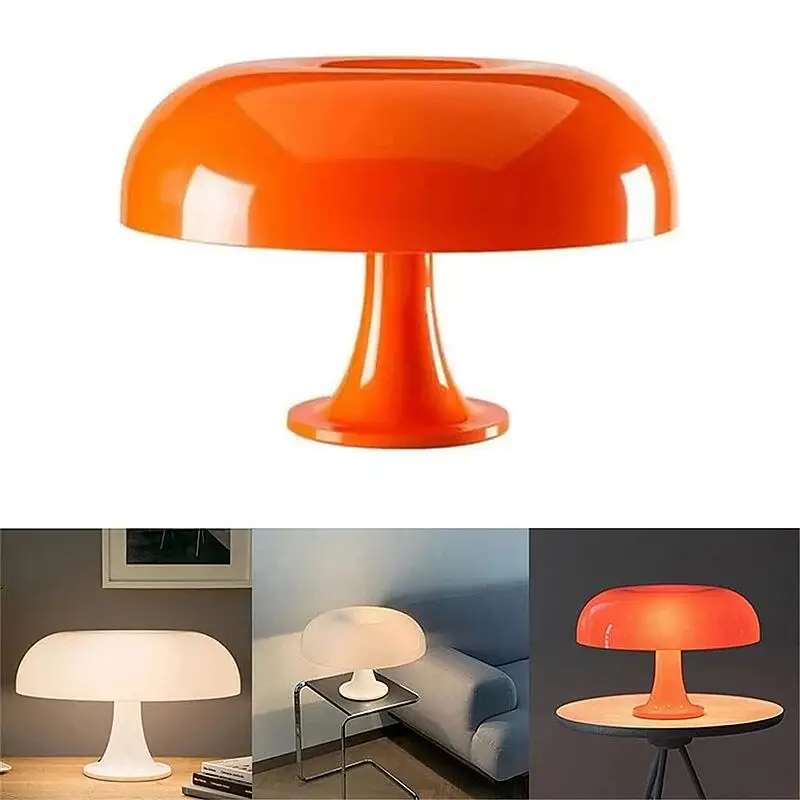 Led Mushroom Table Lamp for Hotel Bedroom Bedside Living Room Decoration - $43.01+